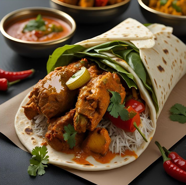 Chicken Tikka Wrap